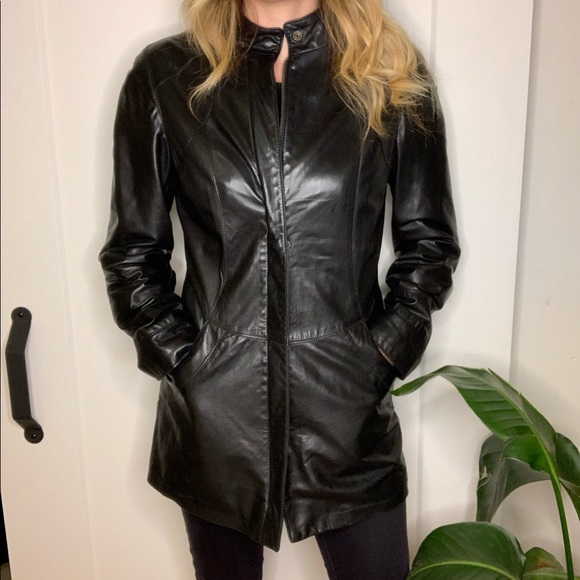 Danier Jackets & Blazers - Danier Long Leather Jacket 🖤